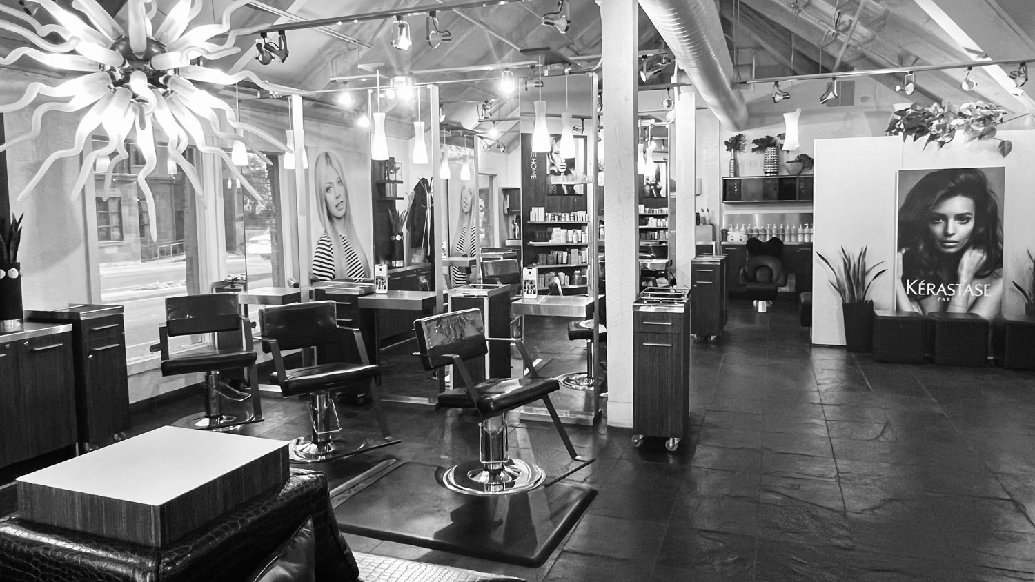 Interior image of the Ethereal Salon